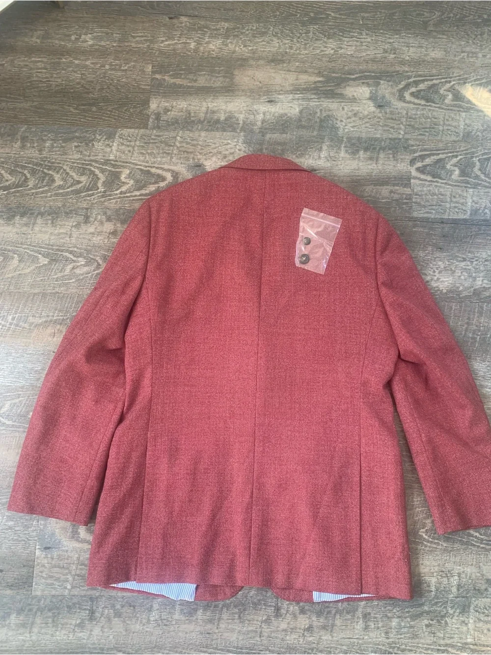 Brooks Brothers REDA Red Italian Wool Tweed Sport Coat- Classic Two-Button